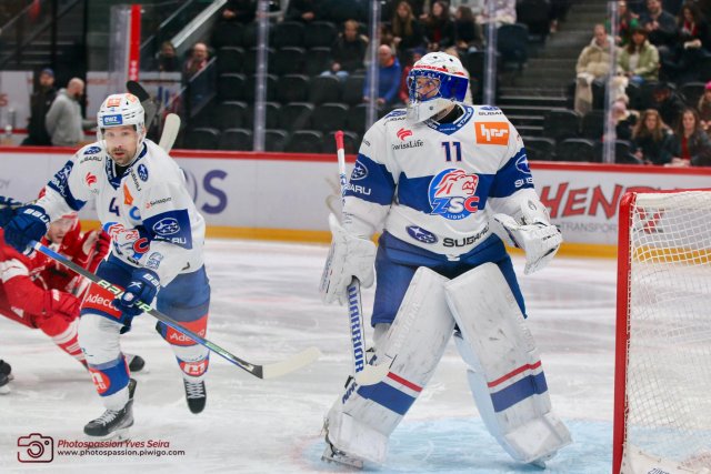 Photo hockey match Lausanne - Zürich le 10/12/2022