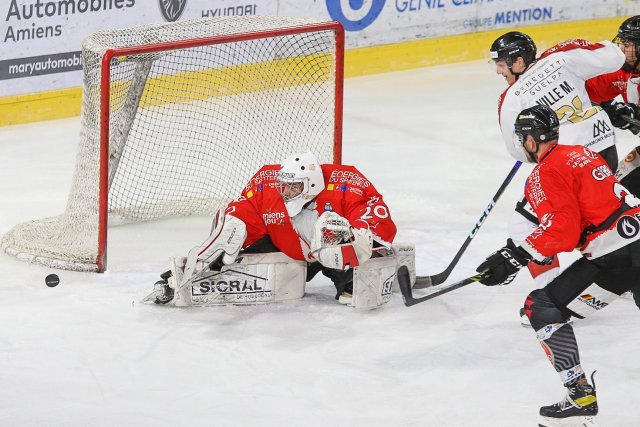 Photo hockey match Amiens  - Chamonix  le 09/12/2022