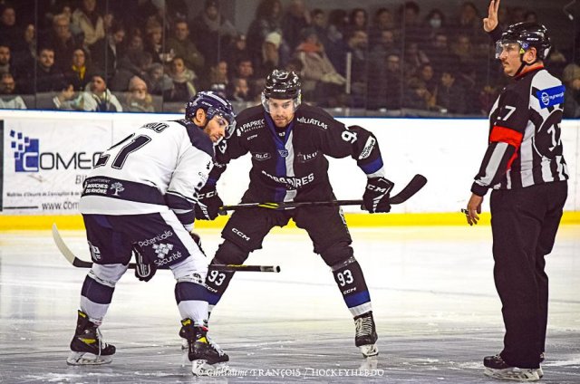 Photo hockey match Nantes - Marseille le 10/12/2022