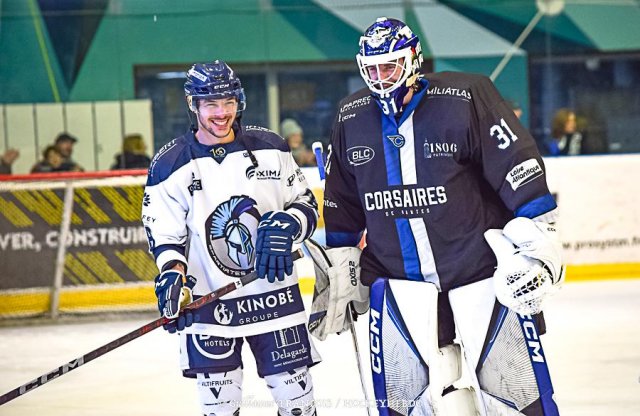 Photo hockey match Nantes - Marseille le 10/12/2022