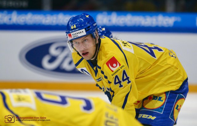 Photo hockey match Sweden - Switzerland le 15/12/2022