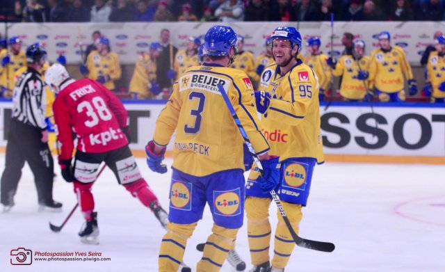 Photo hockey match Sweden - Switzerland le 15/12/2022