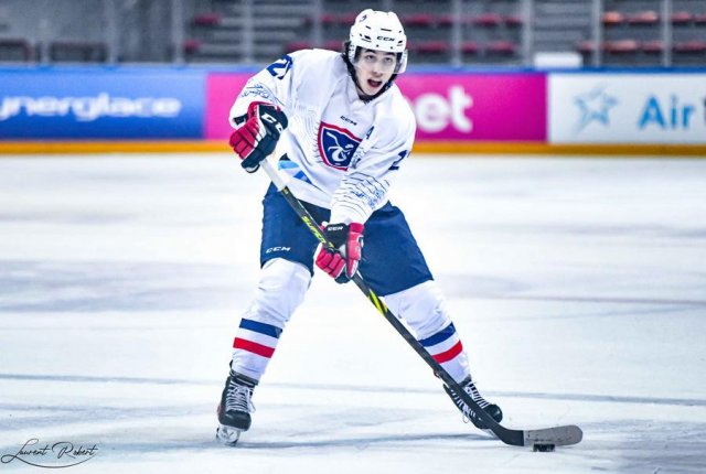 Photo hockey match France - Ukraine le 15/12/2022