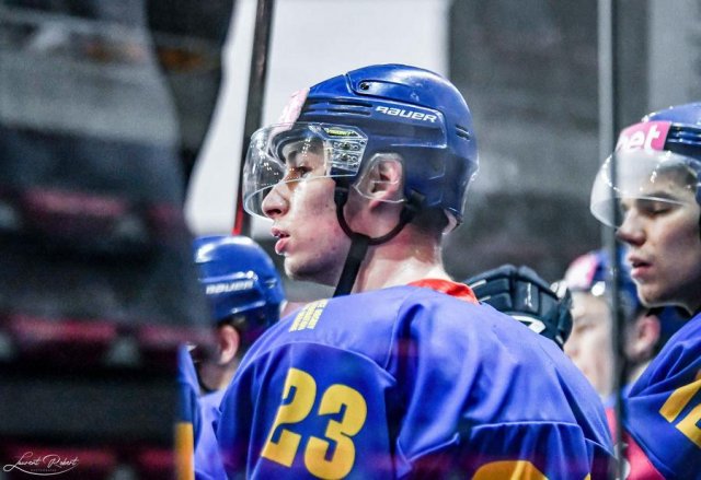 Photo hockey match France - Ukraine le 15/12/2022