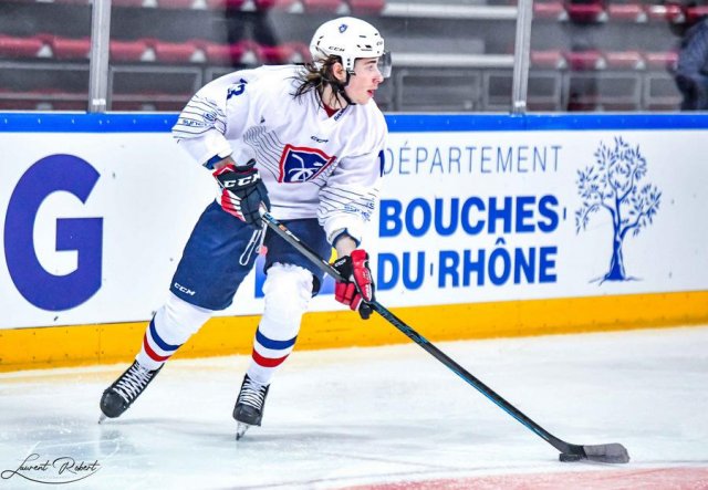 Photo hockey match France - Ukraine le 15/12/2022