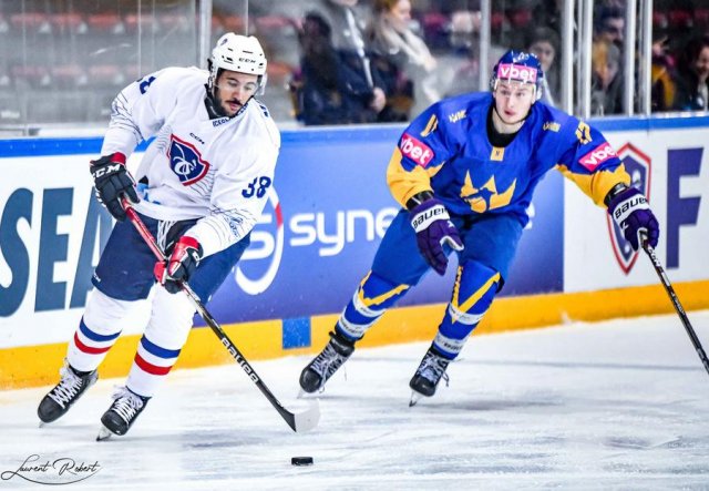 Photo hockey match France - Ukraine le 15/12/2022
