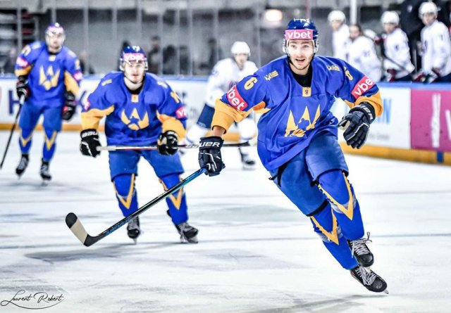 Photo hockey match France - Ukraine le 15/12/2022