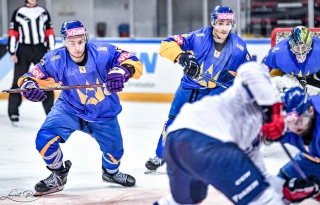Photo hockey match France - Ukraine le 15/12/2022