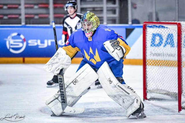 Photo hockey match France - Ukraine le 15/12/2022