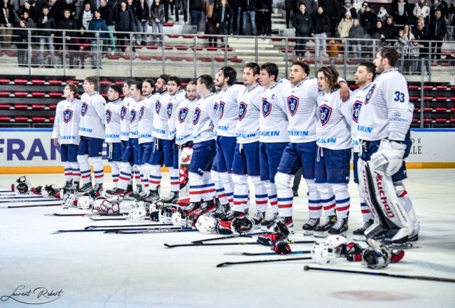 Photo hockey match France - Ukraine le 15/12/2022