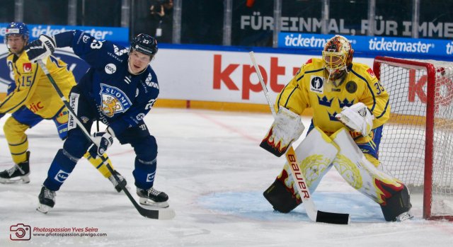 Photo hockey match Finland - Sweden le 17/12/2022