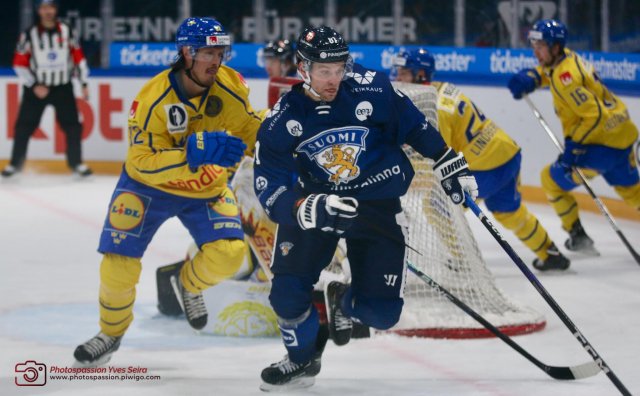 Photo hockey match Finland - Sweden le 17/12/2022