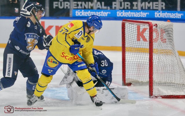 Photo hockey match Finland - Sweden le 17/12/2022
