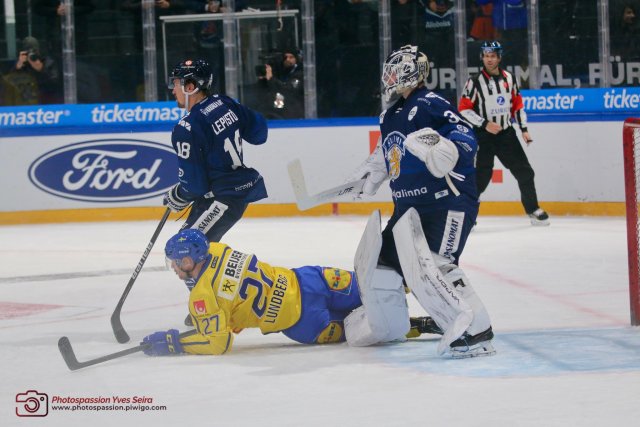 Photo hockey match Finland - Sweden le 17/12/2022