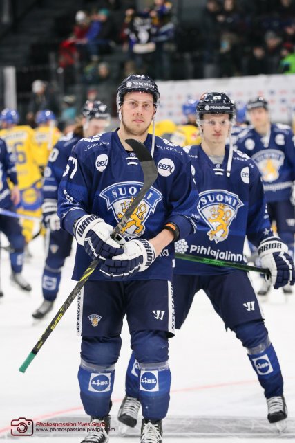 Photo hockey match Finland - Sweden le 17/12/2022