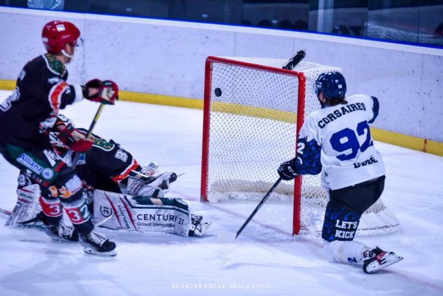 Photo hockey match Mont-Blanc - Nantes le 17/12/2022