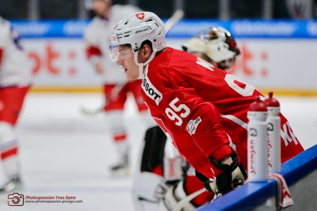 Photo hockey match Switzerland - Czech Republic le 17/12/2022