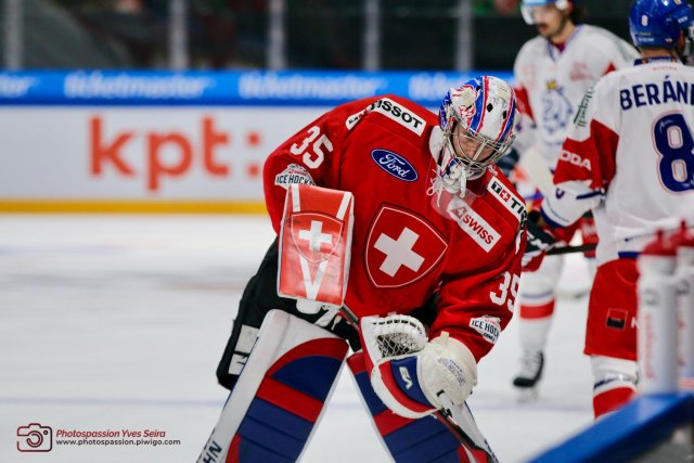 Photo hockey match Switzerland - Czech Republic le 17/12/2022