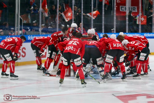 Photo hockey match Switzerland - Czech Republic le 17/12/2022