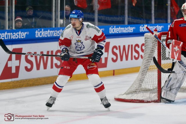 Photo hockey match Switzerland - Czech Republic le 17/12/2022