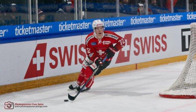 Photo hockey match Switzerland - Czech Republic le 17/12/2022