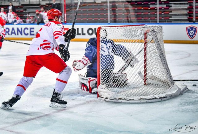 Photo hockey match France - Poland le 17/12/2022