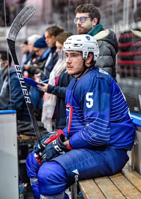 Photo hockey match France - Poland le 17/12/2022