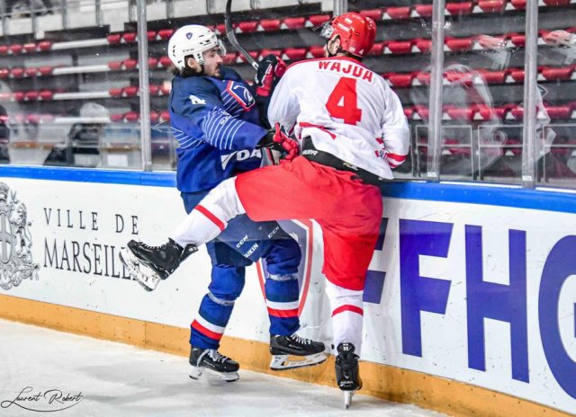 Photo hockey match France - Poland le 17/12/2022