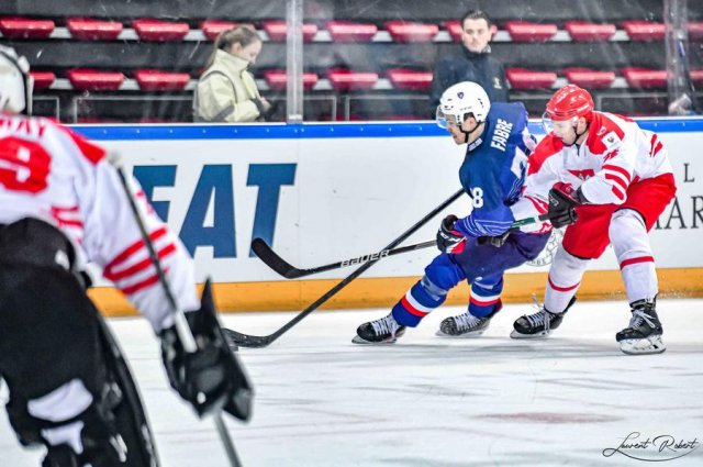 Photo hockey match France - Poland le 17/12/2022
