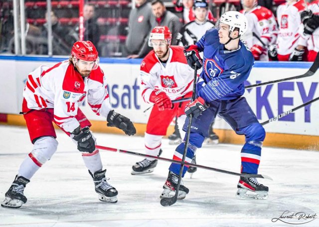 Photo hockey match France - Poland le 17/12/2022