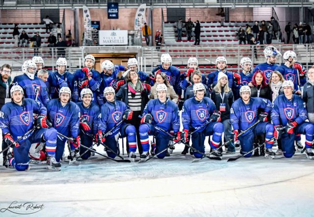 Photo hockey match France - Poland le 17/12/2022
