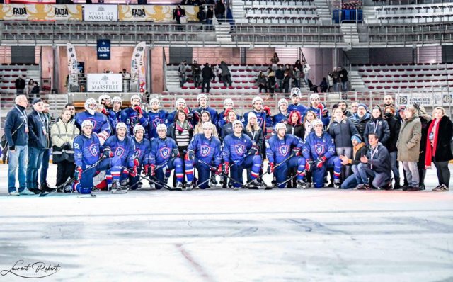 Photo hockey match France - Poland le 17/12/2022