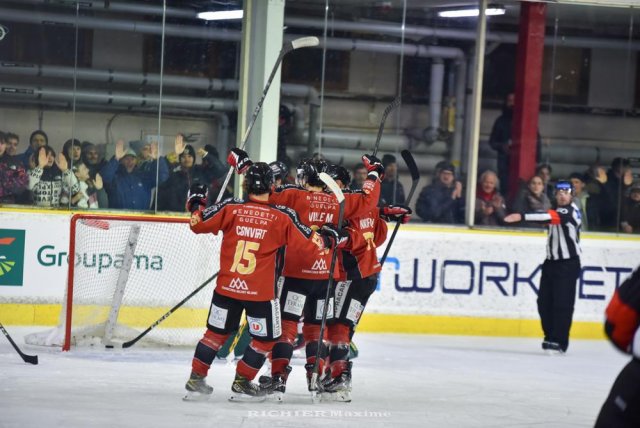 Photo hockey match Chamonix  - Bordeaux le 20/12/2022