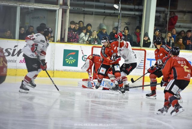 Photo hockey match Chamonix  - Bordeaux le 20/12/2022