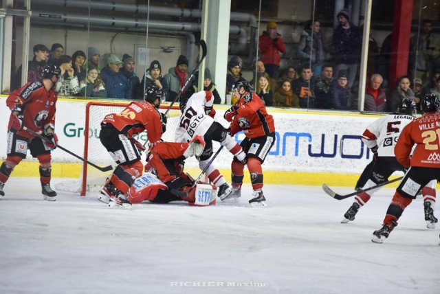 Photo hockey match Chamonix  - Bordeaux le 20/12/2022