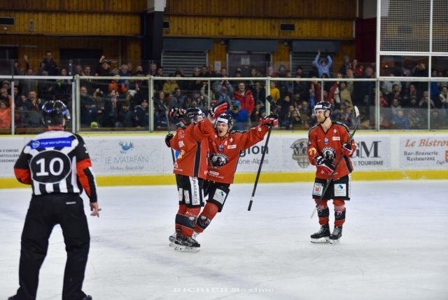 Photo hockey match Chamonix  - Bordeaux le 20/12/2022