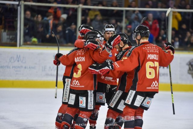 Photo hockey match Chamonix  - Bordeaux le 20/12/2022
