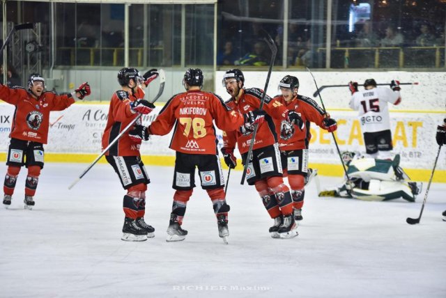 Photo hockey match Chamonix  - Bordeaux le 20/12/2022