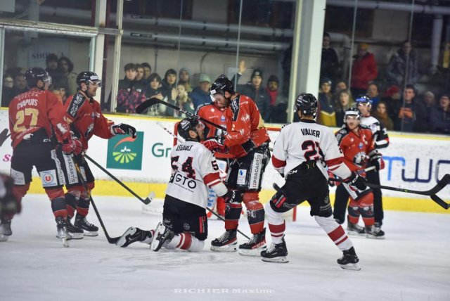 Photo hockey match Chamonix  - Bordeaux le 20/12/2022