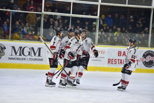 Photo hockey match Chamonix  - Bordeaux le 20/12/2022