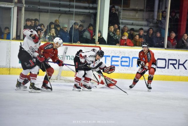 Photo hockey match Chamonix  - Bordeaux le 20/12/2022