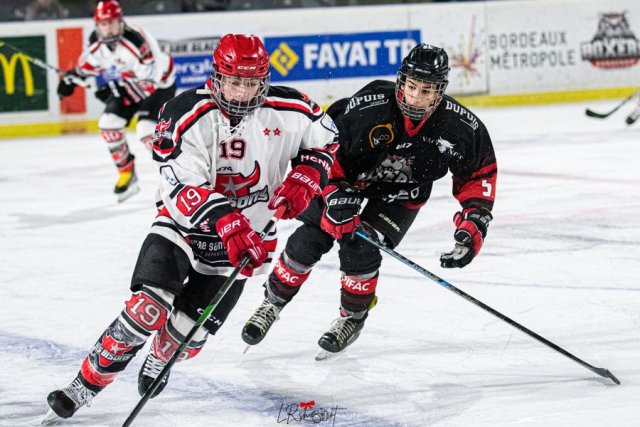 Photo hockey match Bordeaux Mineur - Neuilly/Marne le 17/12/2022