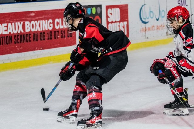 Photo hockey match Bordeaux Mineur - Neuilly/Marne le 17/12/2022