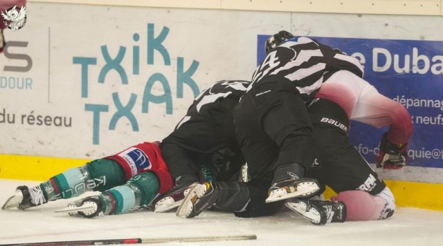 Photo hockey match Anglet - Mulhouse le 22/12/2022