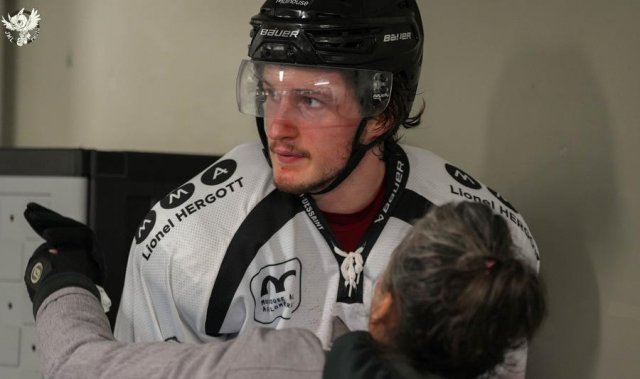 Photo hockey match Anglet - Mulhouse le 22/12/2022