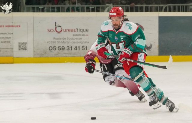 Photo hockey match Anglet - Mulhouse le 22/12/2022