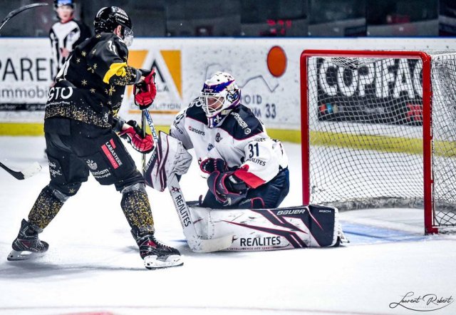 Photo hockey match Bordeaux - Angers  le 23/12/2022