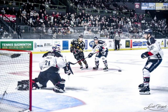 Photo hockey match Bordeaux - Angers  le 23/12/2022