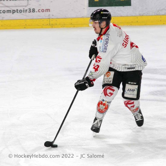 Photo hockey match Grenoble  - Amiens  le 23/12/2022
