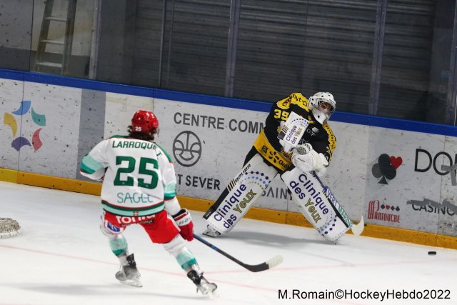 Photo hockey match Rouen - Anglet le 27/12/2022